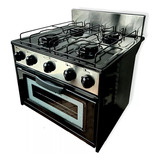 Anafe Cocina Cuatro 4 Hornallas C/ Horno Gas Natural