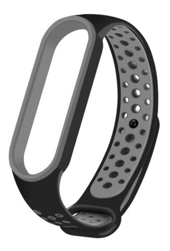 Correa Recambio Deportiva Bi-color Para Xiaomi Mi Band 5 Y 6