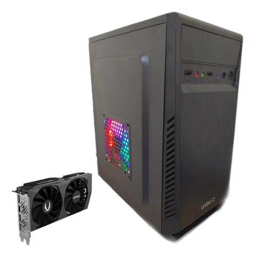 Pc Torre Gamer Cpu Core I3 12100 16ram T Video Rtx 4060 8gb