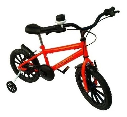 Bicicleta Infantil Aro 16 Menino Adesivos Diversos + Brindes