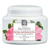 Máscara Esfoliante Facial Com Rosa Mosqueta Nutritiv 55g