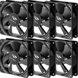 6 Cooler Fan 80mm 80x80x25mm Ventoinha Gabinete Gamer 12volt