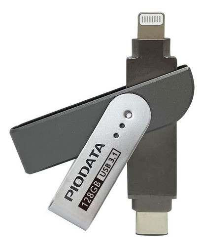 Piodata Ixflash 128gb Unidad Flash Certificada Mfi Para Usb 