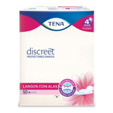 Tena Discreet Protectores Diarios Largos Con Alas X50un