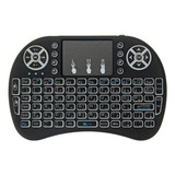 Mini Teclado Iluminado Wireless Para Tv, Box E Outros