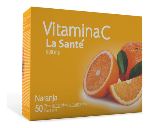 Vitamina C Naranja 500 Mg (la Sante) - Tab a $399