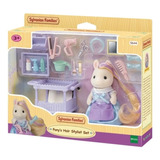 Brinquedo Sylvanian Families Conjunto Cabeleireiro Da Pônei