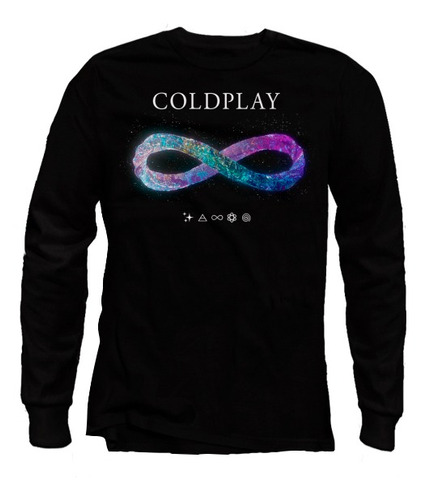 Playeras Coldplay Full Color M/l - 15 Modelos Disponibles