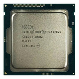 Procesador De Cpu E3 1220 V3 De Cuatro Núcleos De 3,1 Ghz, 8