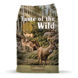 Alimento Taste Of The Wild Pine Forest Para Perro Todos Los Tamaños Sabor Ciervo Y Legumbres En Bolsa De 28lb