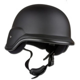 Casco Militar Mich Tactico Negro Tipo Onu Airsoft Paintball