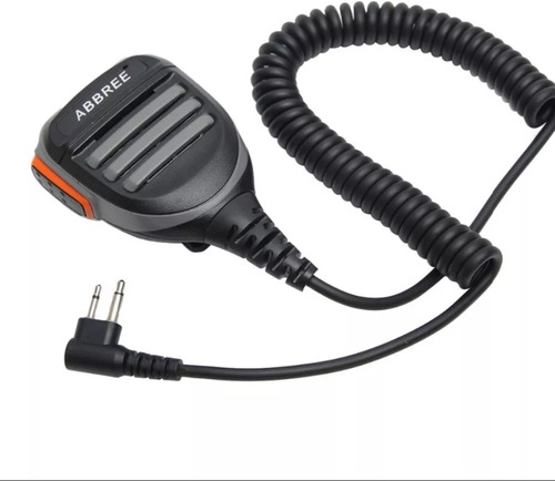 Abbree-altavoz Con Micrófono Para Walkie-talkie, Motorola 