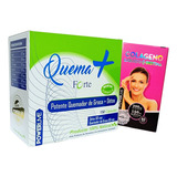 Quema+ Forte Quemador De Grasa + Detox Producto 100% Natural