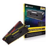 Memória Vengeance Rgb Ddr4 16gb Dual Chanel [a Mais Top]