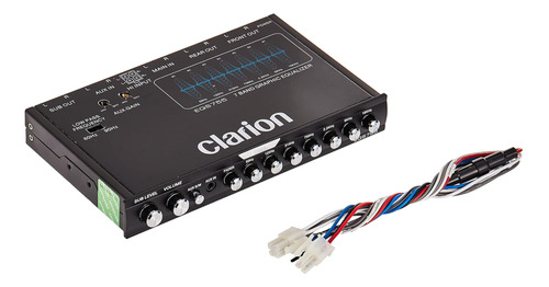 Clarion Eqs755 Ecualizador Gráfico De Audio Para Automóvil D