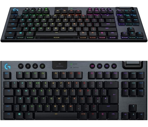 Teclado Logitech G915 Tkl Lightspeed Rgb Mecanico Inalambric