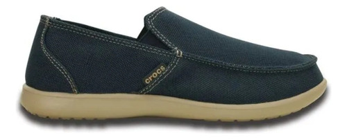 Crocs Santa Cruz Clean Cut Navy Tumbleweed Azul Original