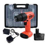 Taladro Atornillador Black+decker Cd121k100-b3 12v + Acc