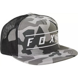 Gorra Niño Fox Youth Pinnacle Mesh Hat Camuflado Logo Bordad