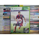 Jogo De Futebol Fifa 15 Xbox 360 Original Mídia Em Português