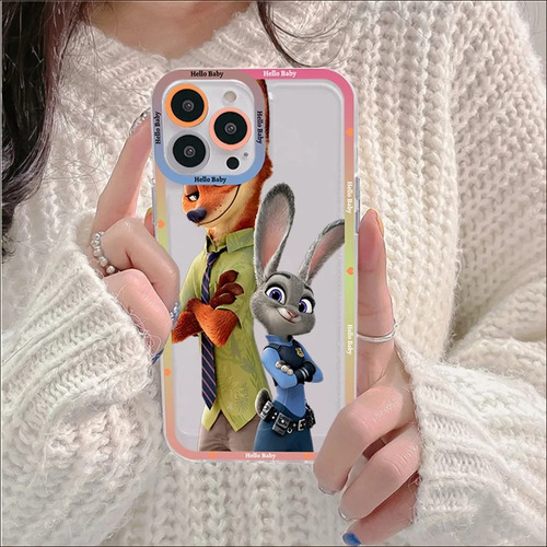 Funda De Teléfono Zootopias Para iPhone 11, 12, 13, 14 Mini