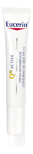 Contorno De Ojos Antiarrugas Eucerin Q10 Active 15 Ml Fps 15