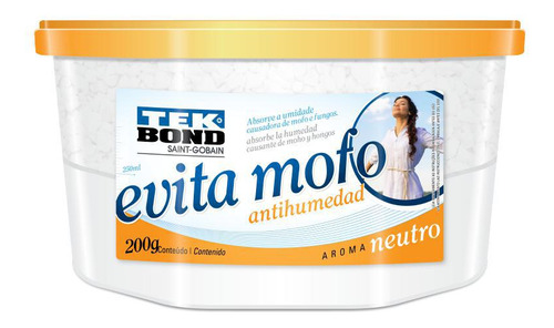 Desumidificador Evita Mofo Tek Bond 200g Neutro