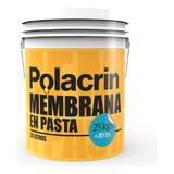 Polacrin Membrana En Pasta Impermeable Protege Y Renueva 4lt Acabado Mate Color Incoloro