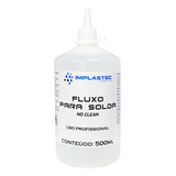 4x Fluxo Para Solda Liquido No Clean Implastec 500ml