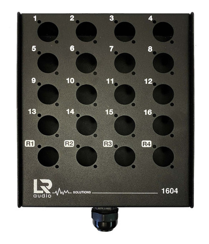 Pachera Box 16+4  Para Manguera De Sonido