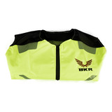 Chaleco Para Moto Biker Amarillo Talla L Black Bike