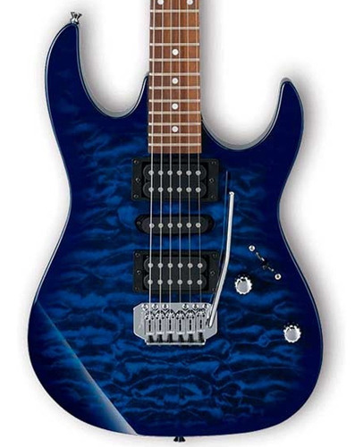Ibanez Grx70qa-tbb Guitarra Eléctrica Rx Azul Sombreado