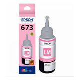  Tinta Epson Original 673 Light Magenta L800 L805 L810 L1800