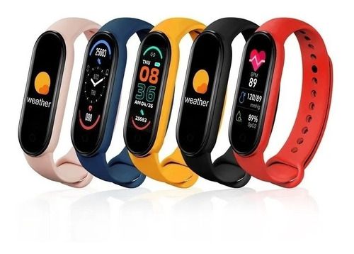 Pulsera Inteligente Smart Band Fitness M6 Reloj Pasos Sms