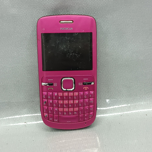 Celular Nokia C3 Rosa Antigo (funciona)