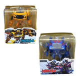 Transformers Bumblebee Y Optimus Prime De Metal 12cm