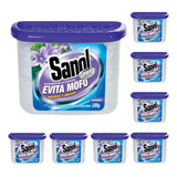 Kit Com 8 Evita Mofo Desumidificado Ambientes Sanol Sec 100g