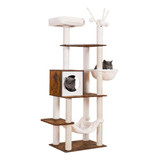 Hey-brother Árbol De Madera Para Gatos, Muebles Para Gatos D