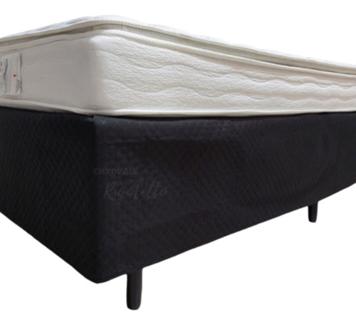 Saia Matelada Queen Box Com Elástico Micropercal Cama Baú