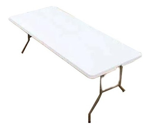 Mesa Plegable Hdpe Maleta Camping Asado Cumpleaños (180cm)