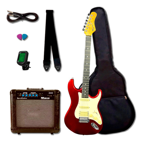 Guitarra Tagima Tg-540 Tg 540 Mr Kit Com Amp