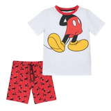 Pijama De Verano Mickey Mouse - Disney - Talla 6