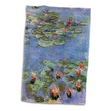 Lirios De Agua De Rosas En 3d De Claude Monet C. 1914-1917 