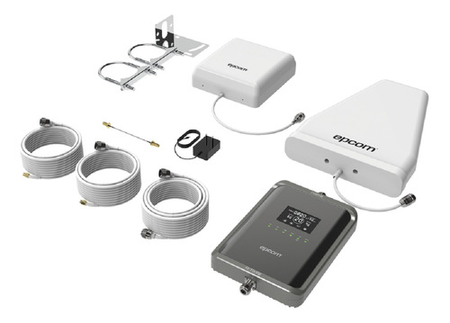 Kit Amplificador De Señal Celular 5g, 4g, 3g, 2g, Ep-5g-pbs