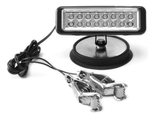 Pendente De Luz Extensão 24v Leds Com Base Imantada Garra Bateria Caminhão Ônibus Auto Socorro Emergência