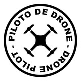 Adesivo Sticker Piloto De Drone (md-03)