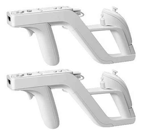 Soporte De Juego Zapper De 2 Piezas Para Mando De Nintendo W