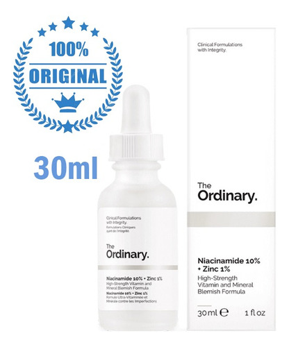 The Ordinary Niacinamida 10% + Zinc 1% [original] 30ml