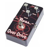 Ross Ovd-502 - Pedal P/ Guitarra Overdrive C/tono-level-gain Color Negro