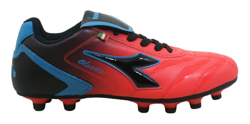 Botin Diadora Field Fijo Coral/negro Hombre Deporfan